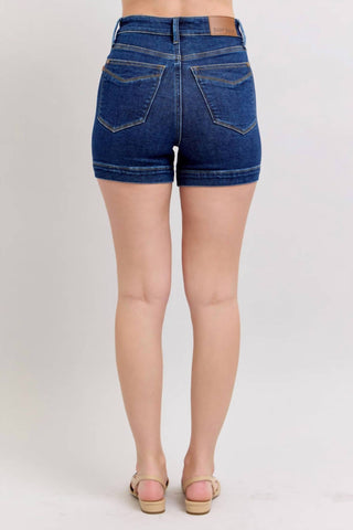 Judy Blue - High Waisted Tummy Control Denim Shorts
