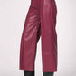 Another Love - Sparkle Wide Leg Leather Pants