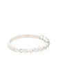 Aamiaa - 0.51 Carat Natural Diamond Bar & Prong Set Band Ring - Size 6.5