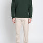 Jachs New York - Kent Recycled Jacquard Sherpa Lined Crewneck Sweater