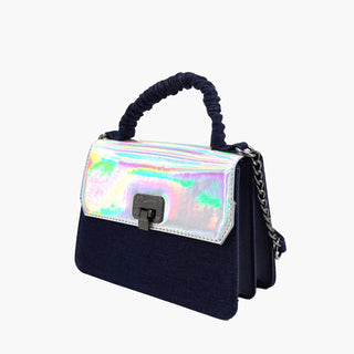Like Dreams - Bolsa transversal vegana metálica Blaze feminina