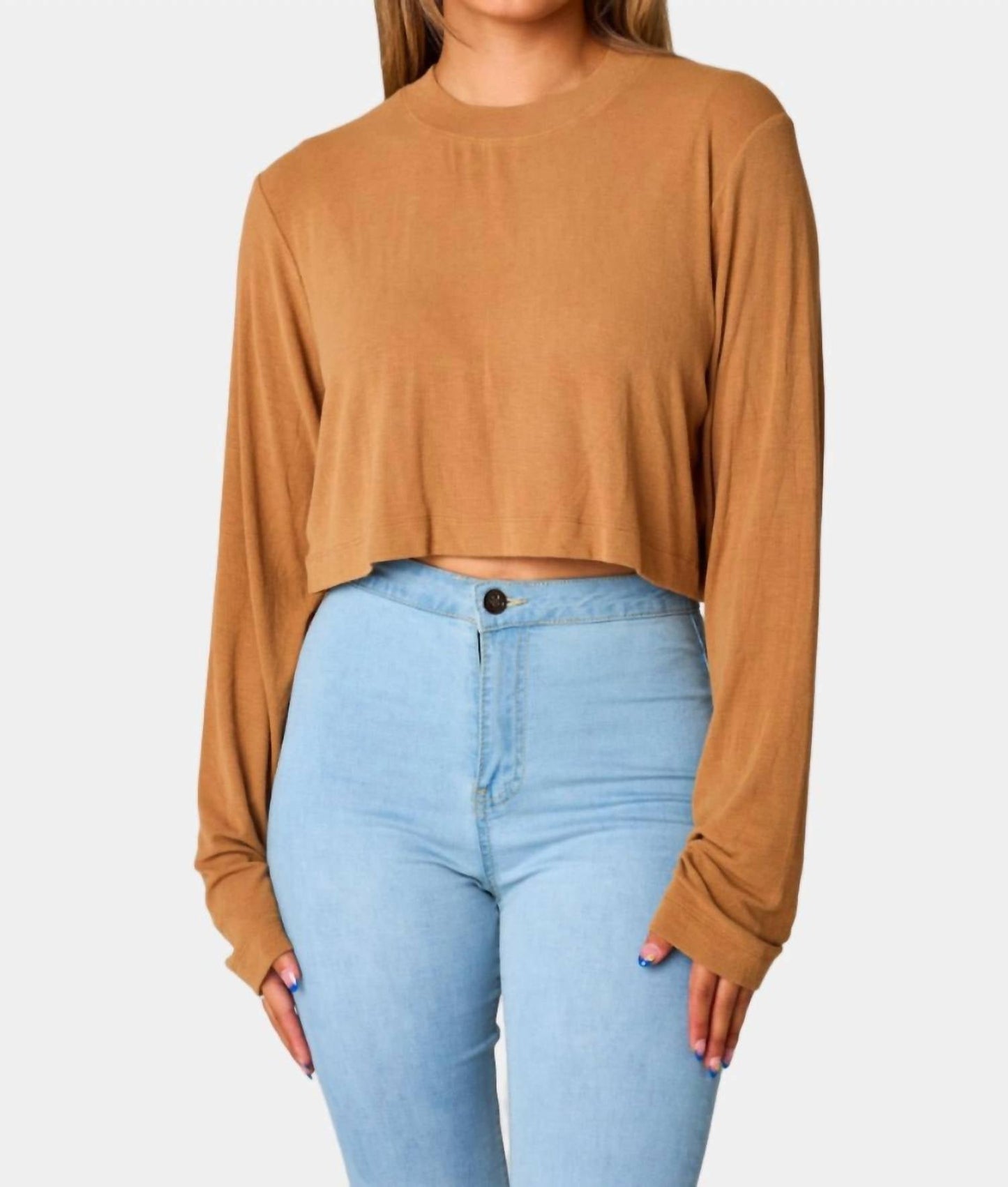 Buddylove - Top curto de manga comprida Frannie