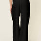 Double Take - Wide Leg Drawstring Pants