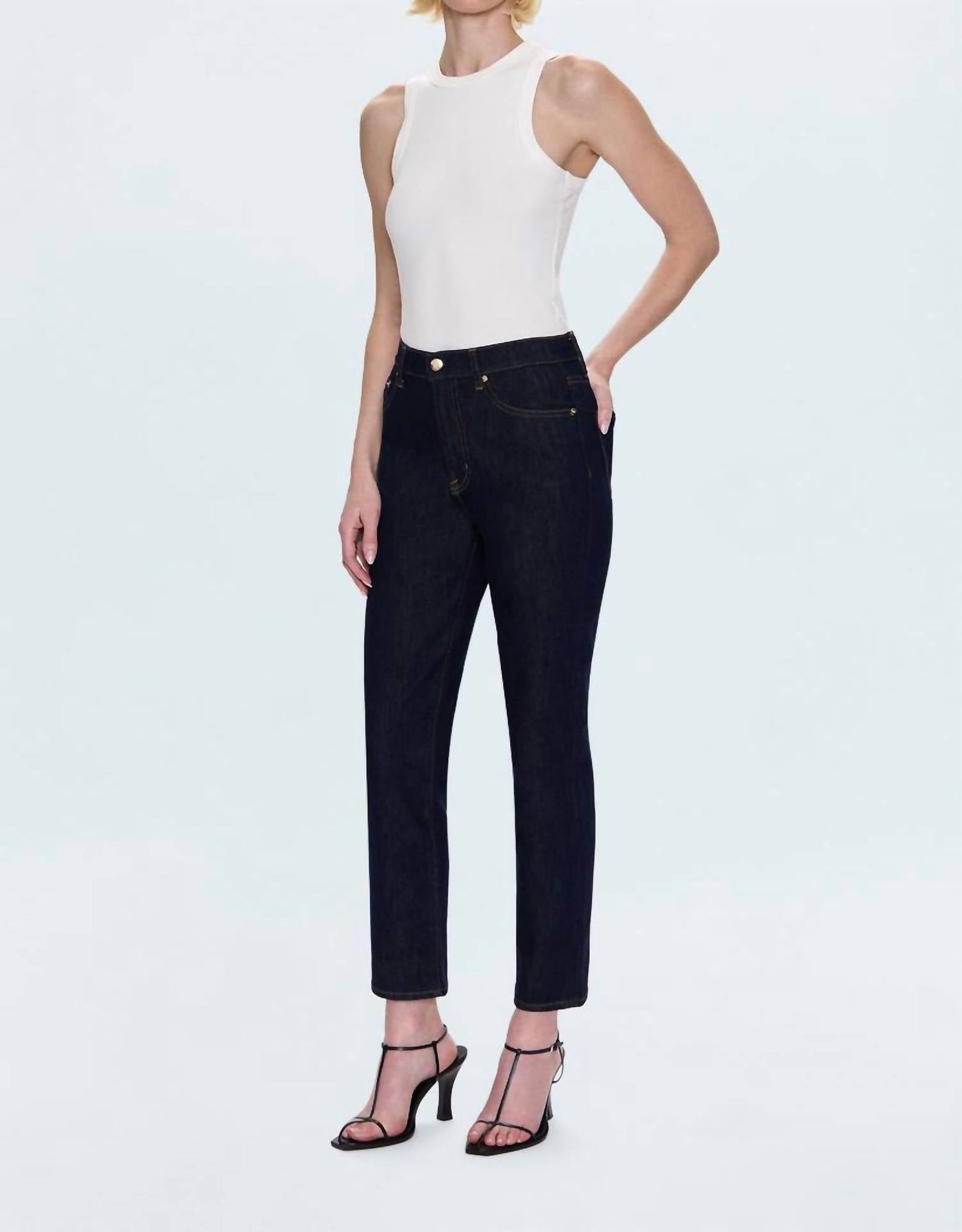 Pistola - Bri High Rise Slim Straight Jean