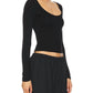 Enza Costa - Silk Knit Ballet Top