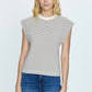 Pistola - Marina Wide Shoulder Muscle Tee Top