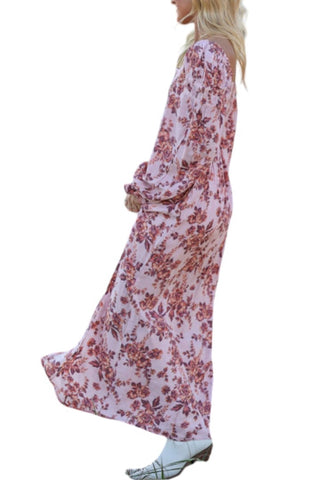 Free People - Vestido Midi Jaymes