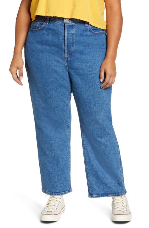 Levi's Ribcage Straight Ankle Jeans - Jazz Pop