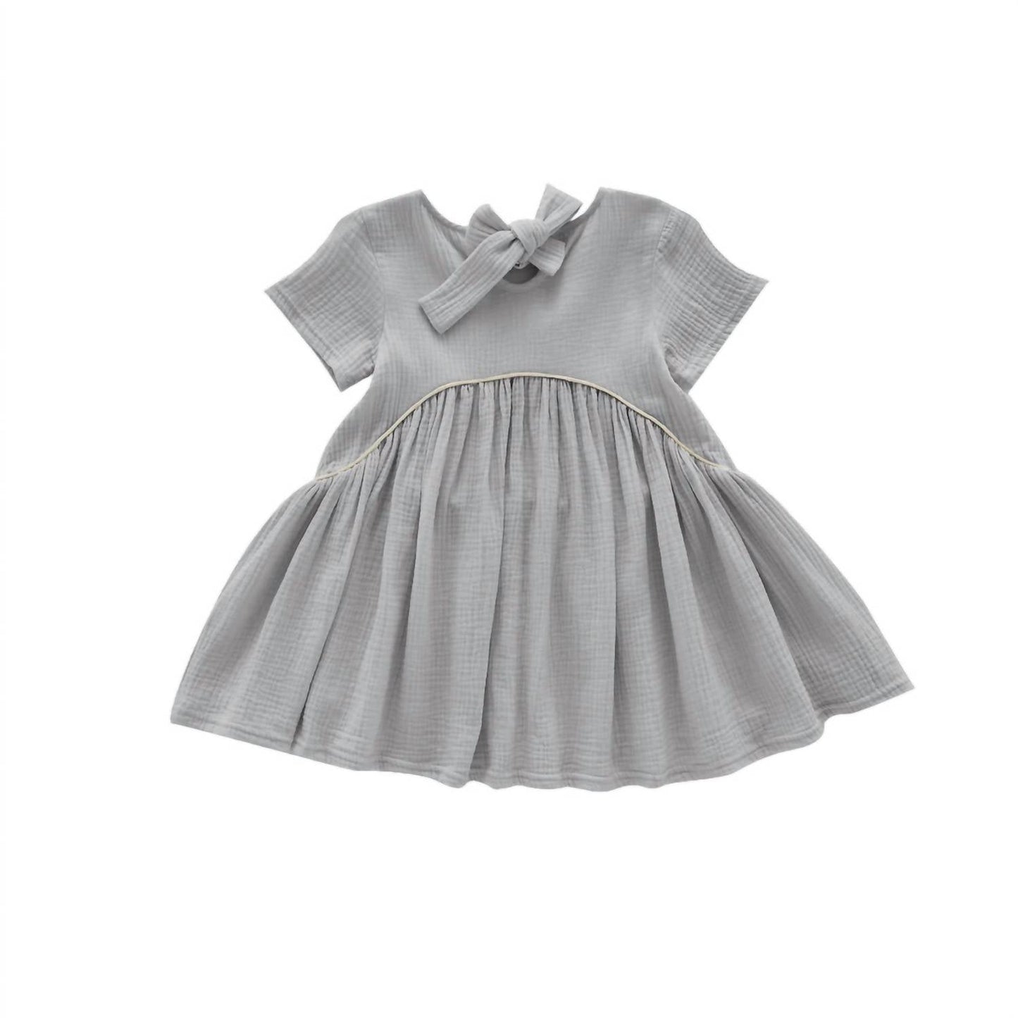 Omamimini - Girls' Hi-Low Drop Waist Dress