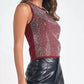 Elan - Rhinestone Tank Top