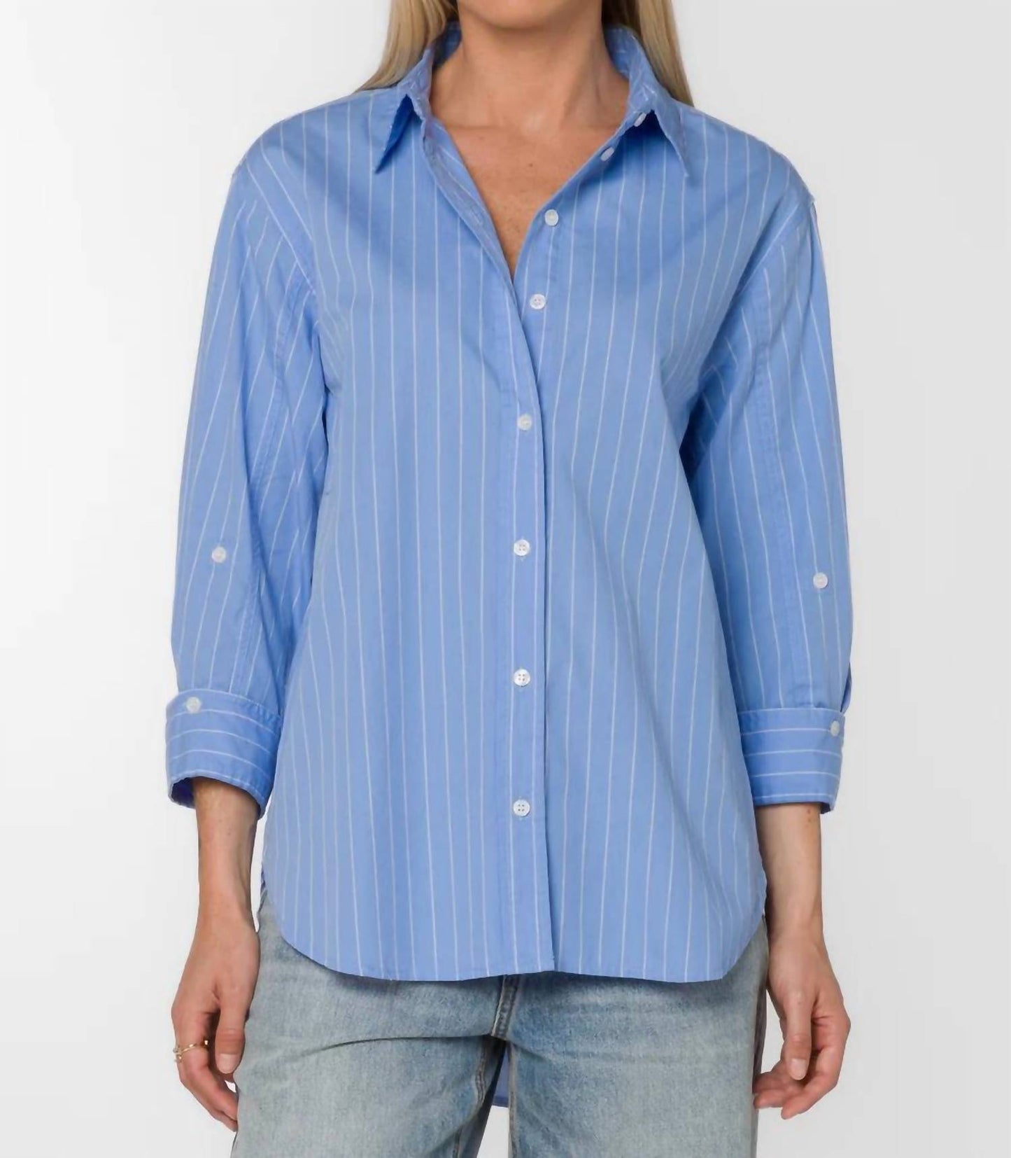 Velvet Heart - Suri Frosty Stripe Shirt