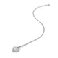 Eklexic - Baby Scalloped Heart Pendant Necklace