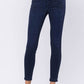 Judy Blue - Non Distressed Mid Rise Skinny Jeans