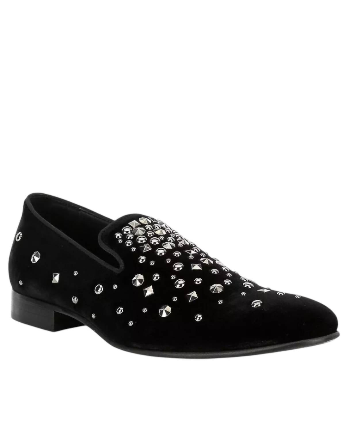 Donald Pliner - Men's Spencer Velvet Rhinestone Shoe
