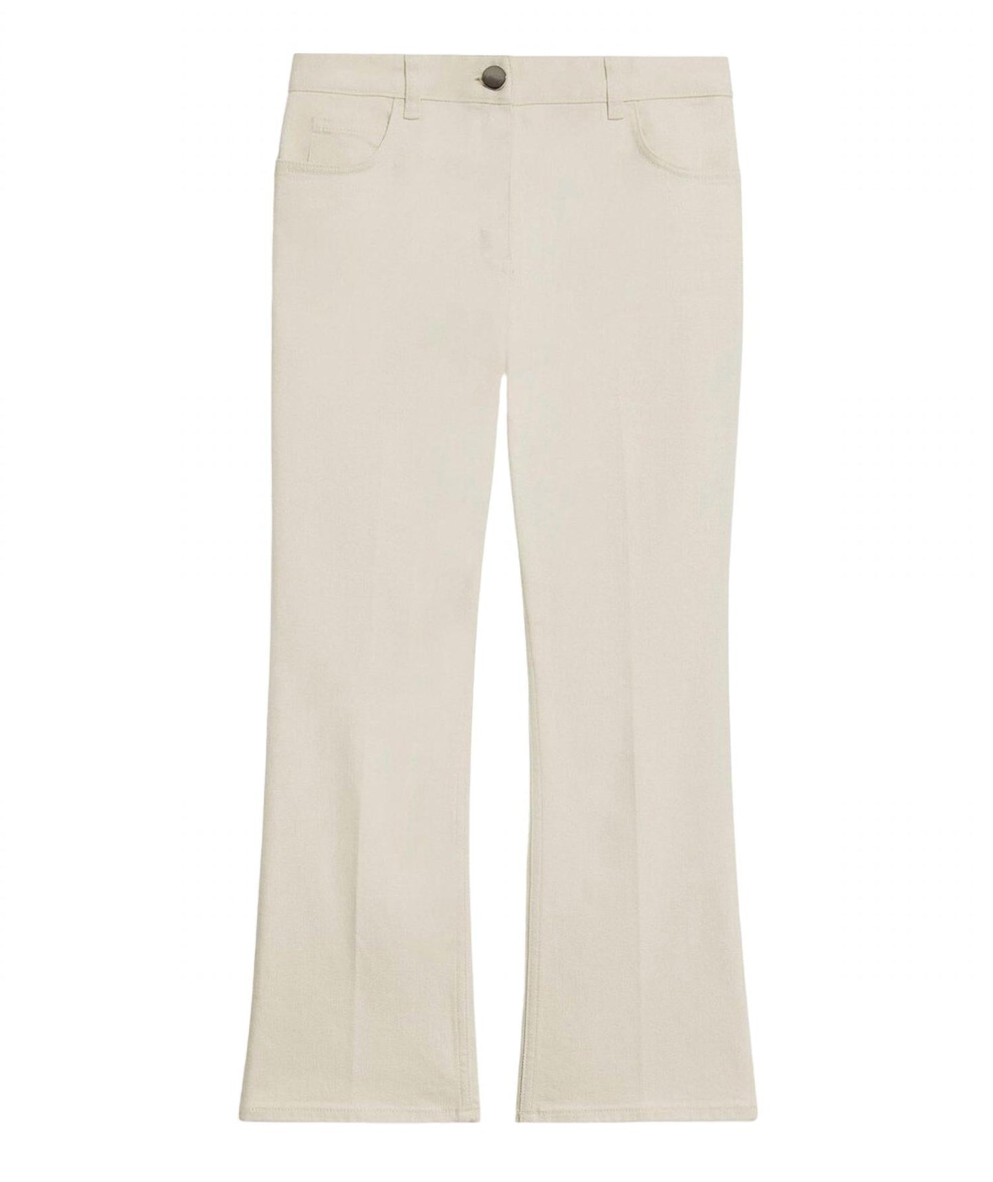 Theory - DYED DENIM 5-POCKET FLARE JEAN