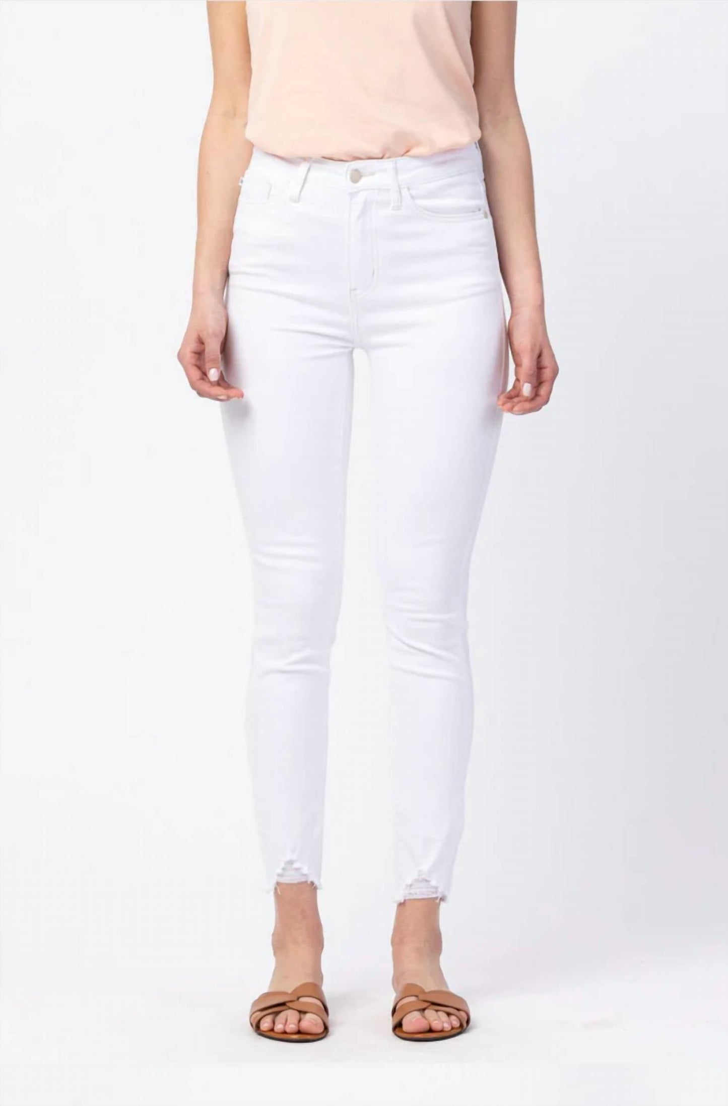 Judy Blue - Hi-waisted Non-destroy Skinny Jeans
