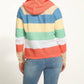 Fdj - Striped Hooded Cardigan