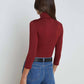 L'Agence - Aja Turtleneck 3/4 Sleeve Top