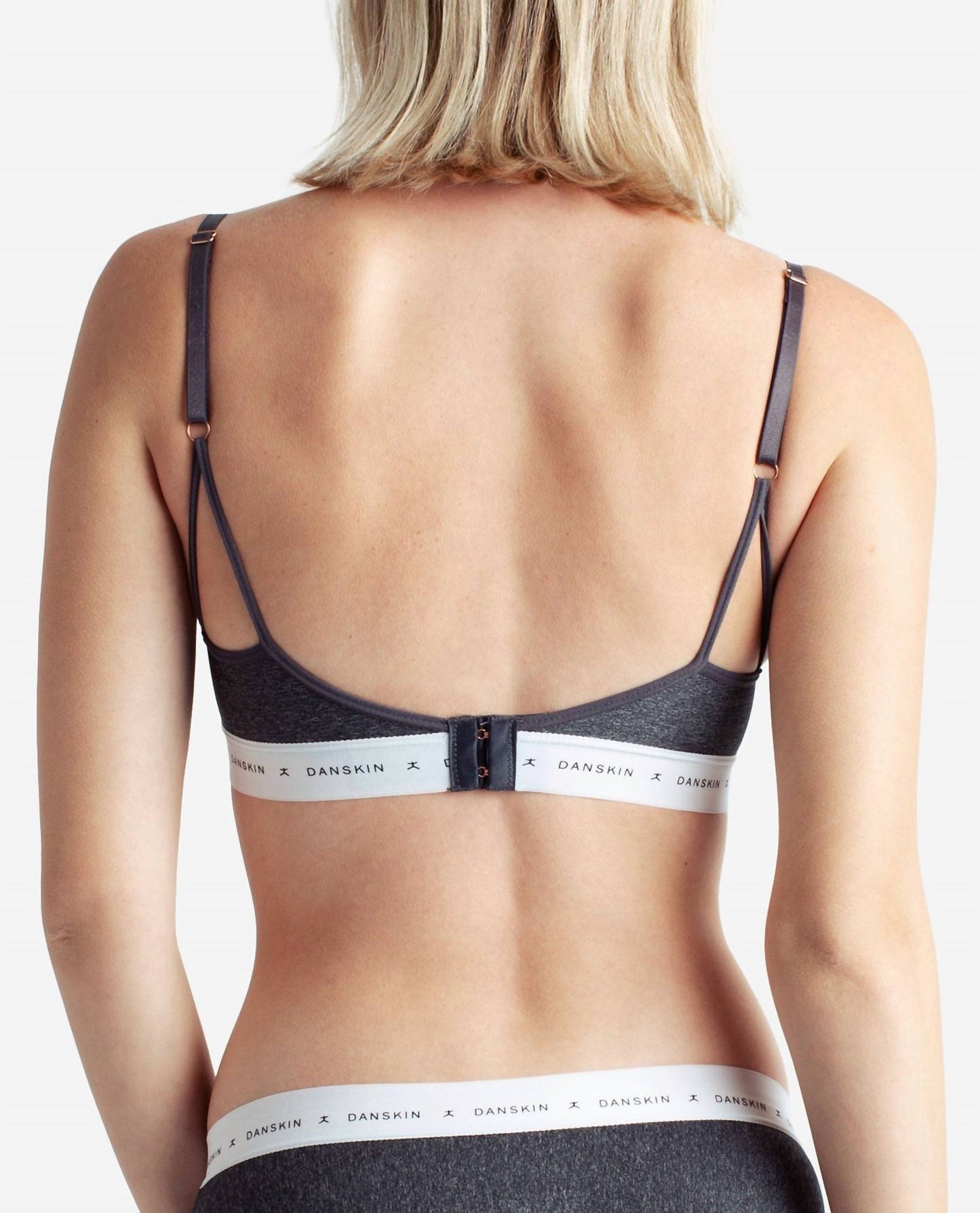 Danskin - 2-Pack Push Up Bra With Logo Elastic Band