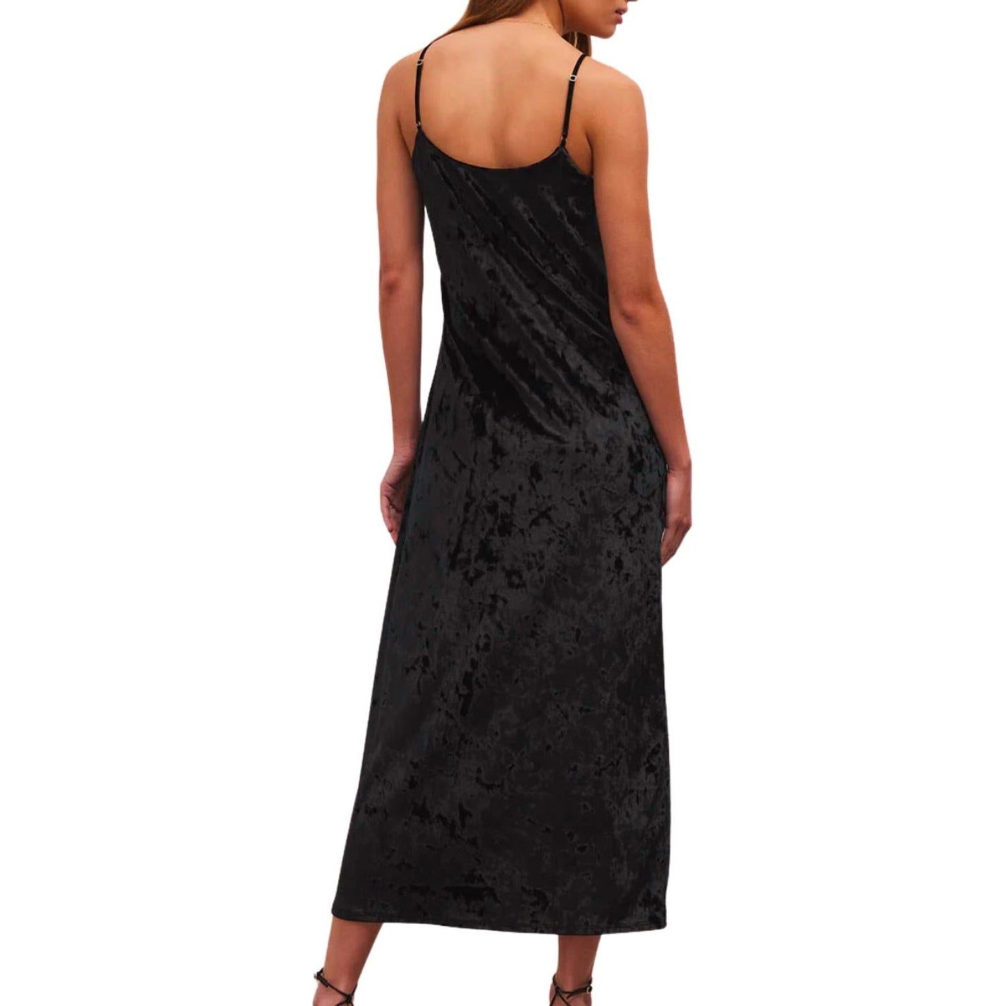 Z Supply - Women's Selina Crushed Velvet Midi Dress