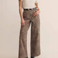 Z Supply - Marli Denim Leopard Pants
