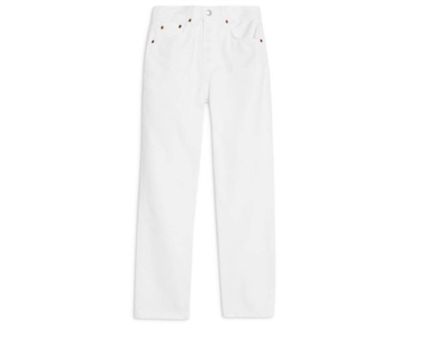 Topshop - Denim High Rise Straight Leg Retro Dad Jeans