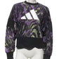 Adidas - Women's Patterned Crew Neck Pullover Sweatshirt
