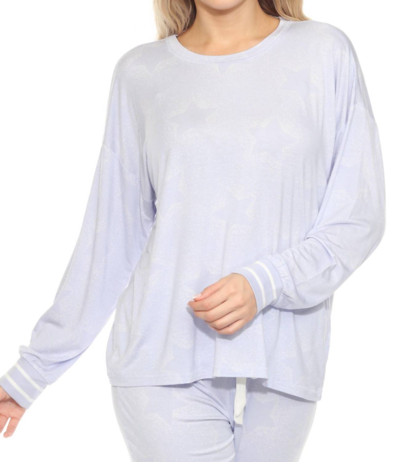 Pj Salvage - Twinkle Star Long Sleeve Lounge Top