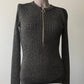 Generation Love - Women's Mock Neck Long Sleeve Half Zip Sweater