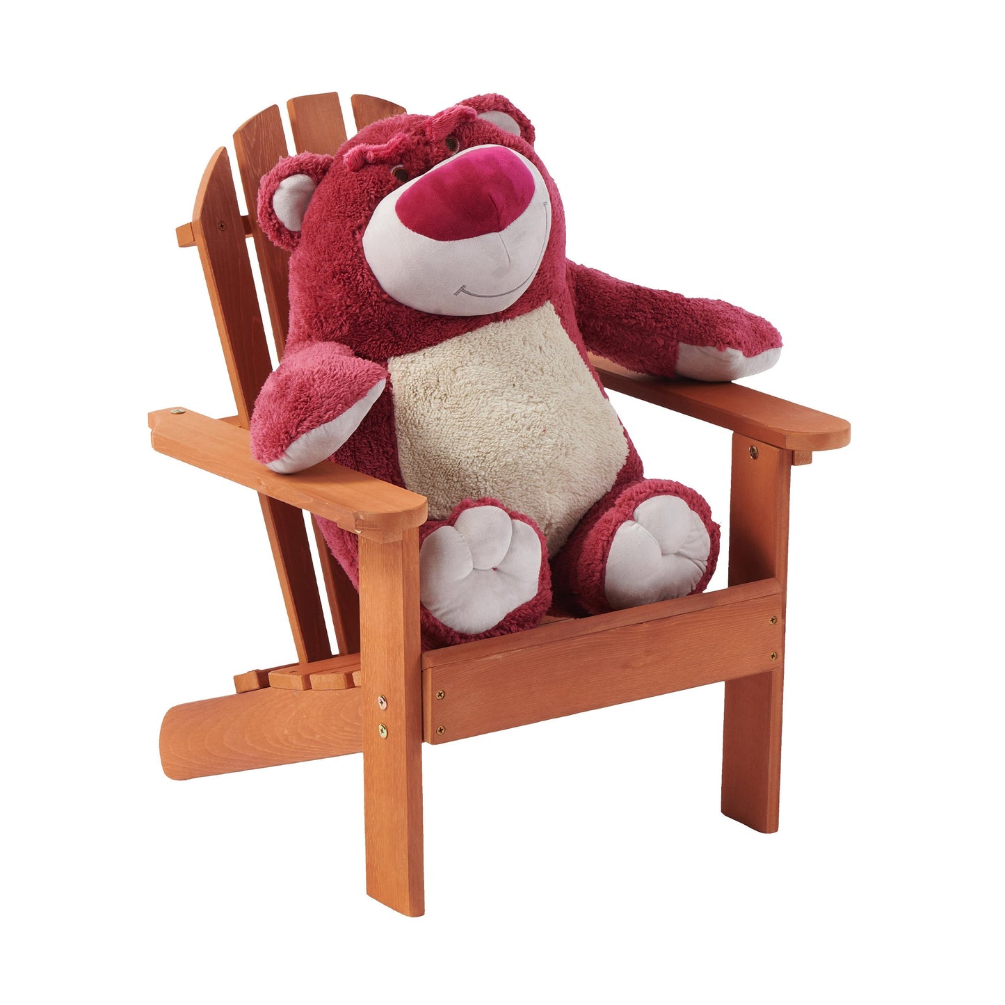 Wooden Kid's Adirondack Chair for Indoor and Outdoor Use