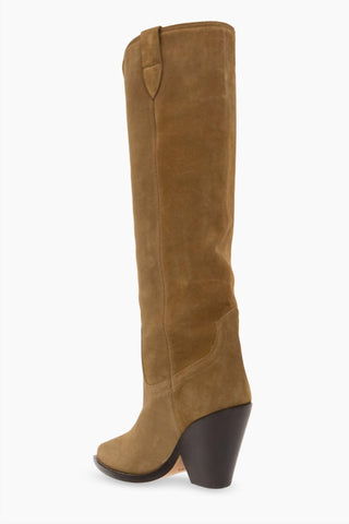 Isabel Marant - Botas de cano alto de camurça Lomero usadas