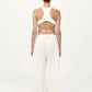 St. Agni - Racerback High Neckline Top