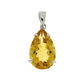 3.80ct Citrine Fashion Pendants Sterling Silver
