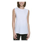 CALVIN KLEIN PERFORMANCE Womens White Moisture Wicking Sleeveless Scoop Neck Tank Top XL