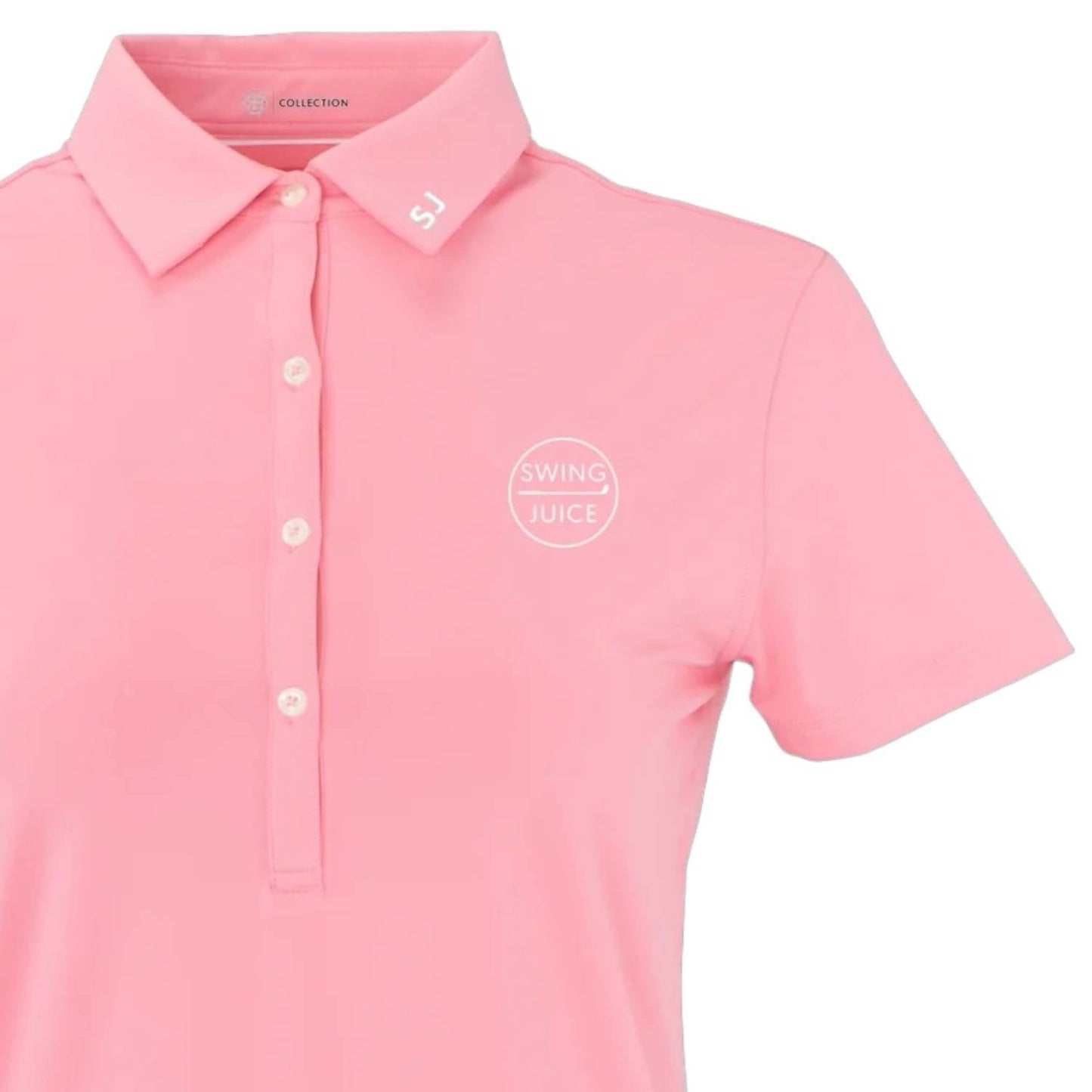Swingjuice - Camisa polo feminina retrô de golfe