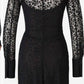 Alexander Mcqueen - Leopard Devore' Jersey Day Dress