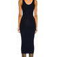 Enza Costa - Silk Knit Tank Midi Dress