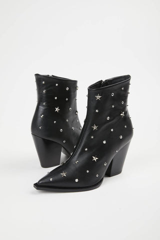The Kooples - STAR STUDDED LEATHER BOOTS