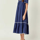 2.7 August Apparel - Women's Ric Rac Midi Dress