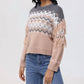 525 America - Fringe Fair Isle Sweater