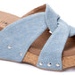 Corkys Footwear - Bonny Denim Wedge Sandal