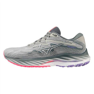 Mizuno - Tênis de corrida feminino Wave Rider 27 - largo
