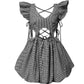 Allina Liu - Women's Iris Mini Dress