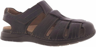 Clarks - Sandálias de couro Nature Limit masculinas