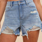 Anniewear - Caleb Cut Off Denim Shorts