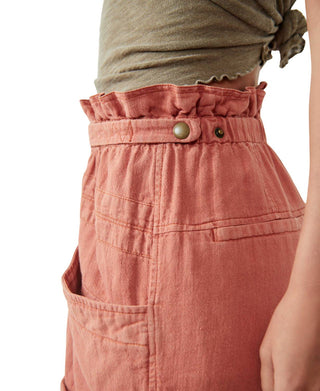 Free People - Shorts com Punho Topanga