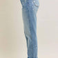 Judy Blue - Splash Of Style Mid Rise Bleach Splatter Boyfriend Jeans
