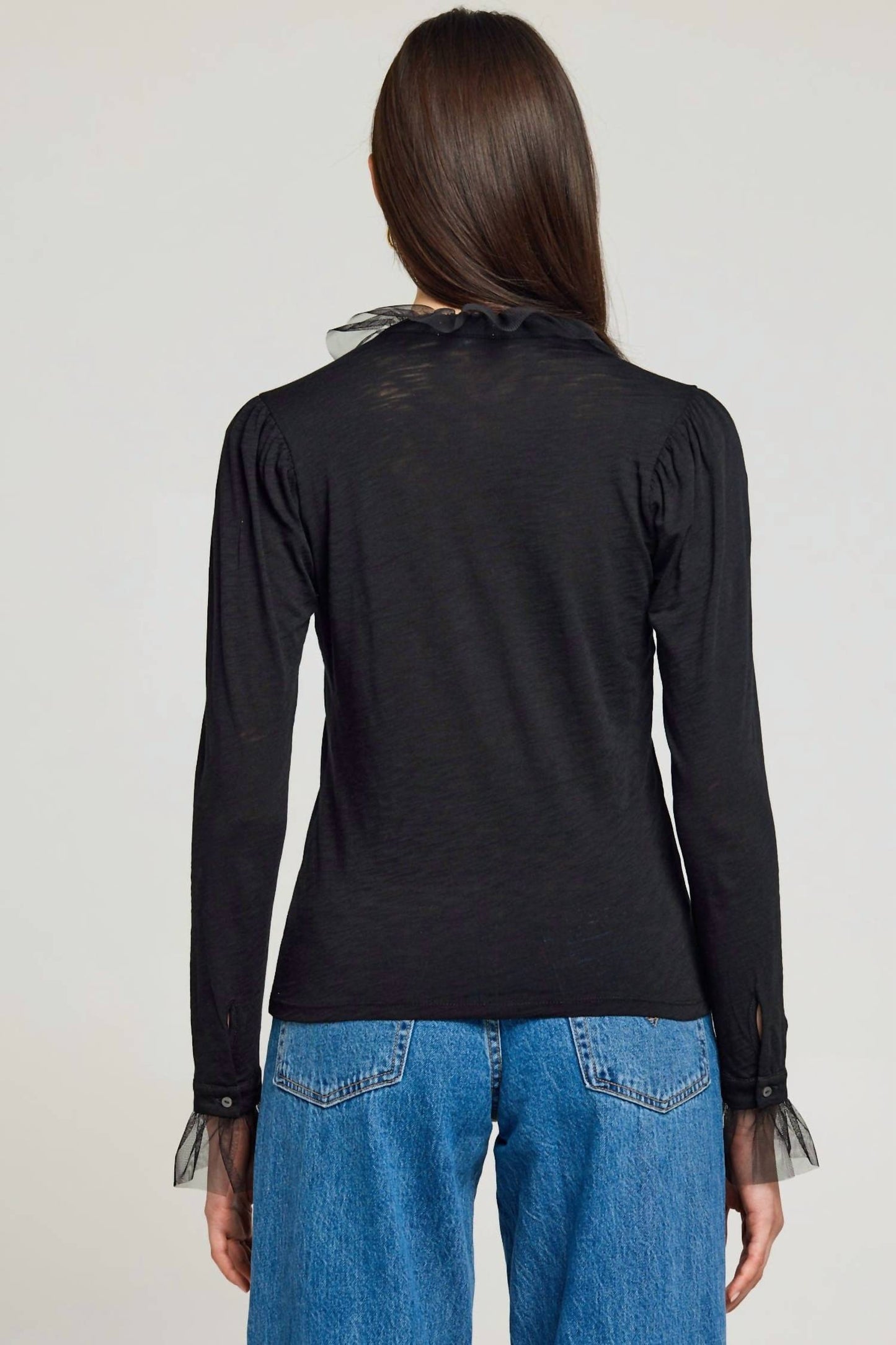 Goldie - Vivian Tulle Ruffle Top