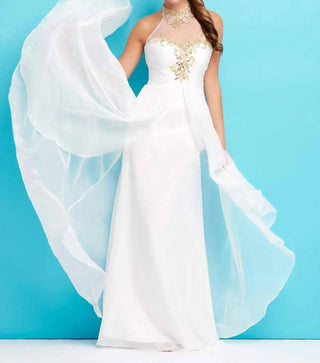 Mac Duggal - VESTIDO FLORESCENTE