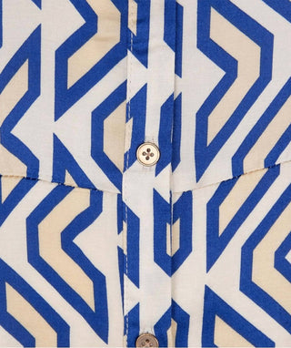 Esqualo - Vestido longo Utopia Graphic
